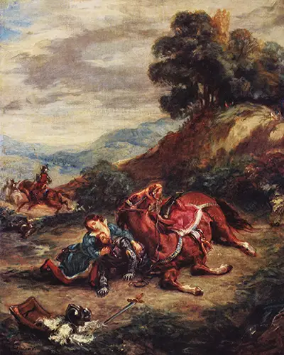 The Death of Laras Eugene Delacroix